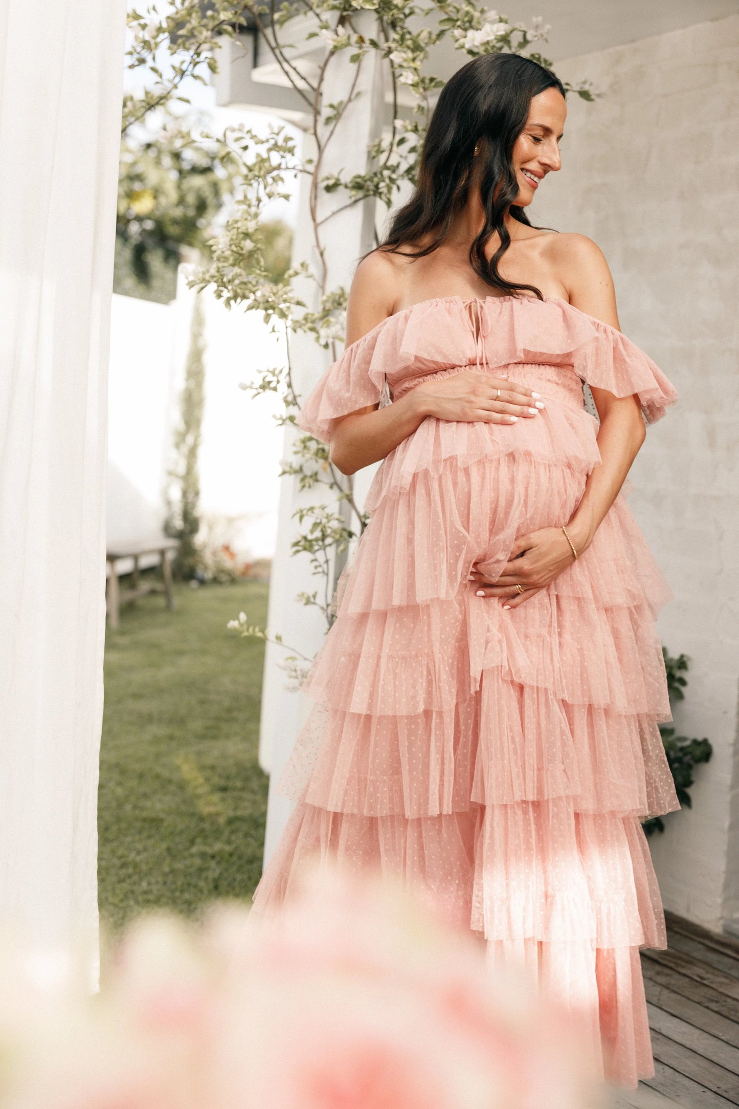 Belle Maxi Dress Blush