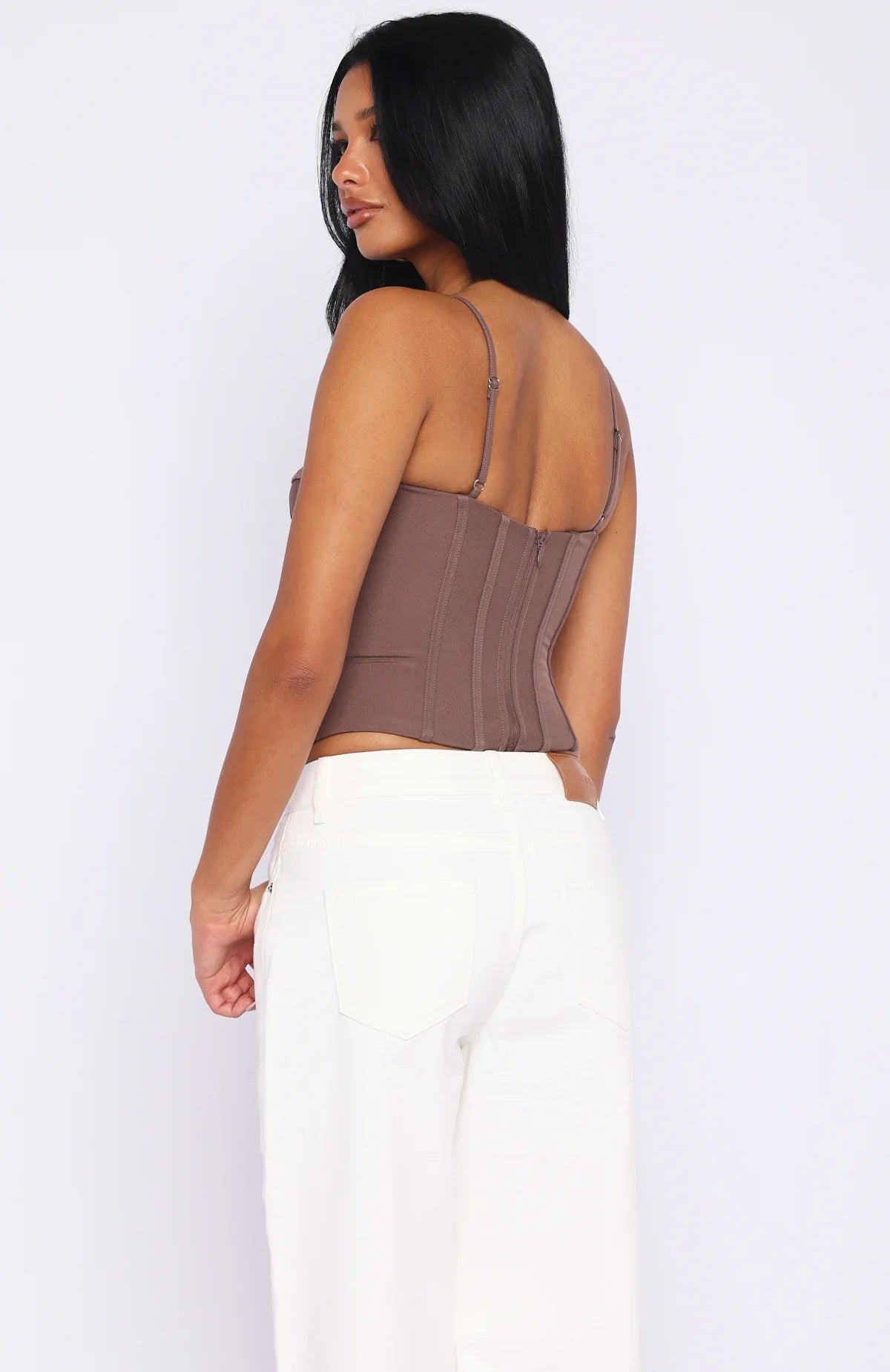 Its A Lifestyle Bustier Chocolate