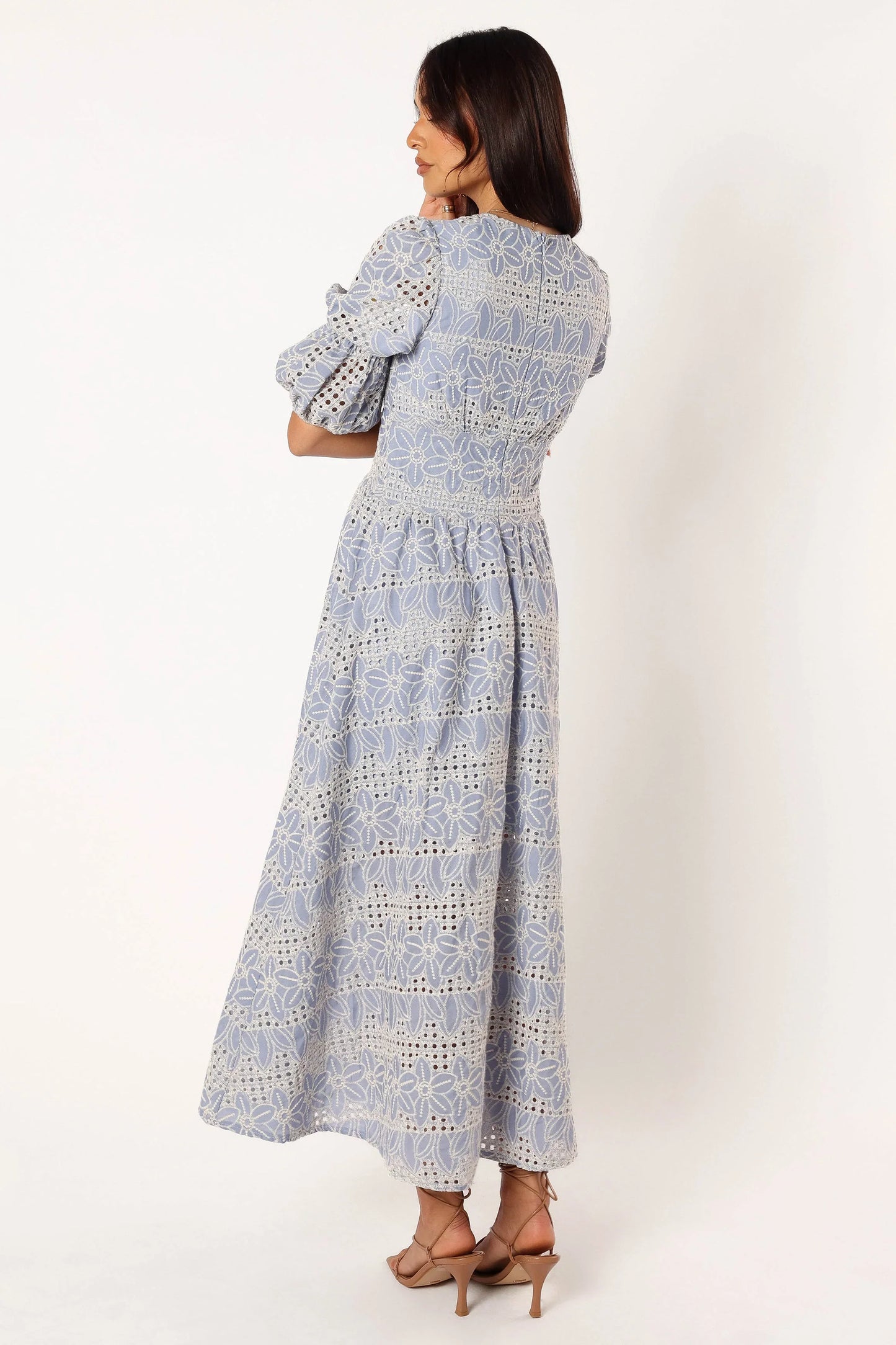 Tani Midi Dress Blue