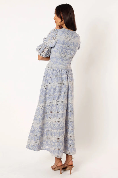 Tani Midi Dress Blue
