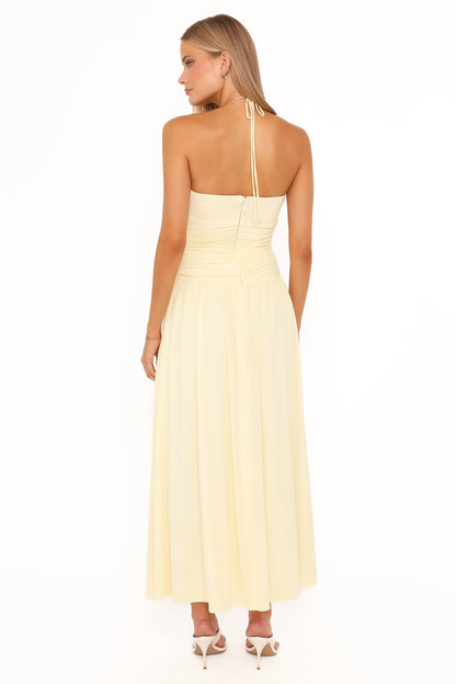 Kylee Maxi Dress Butter Yellow
