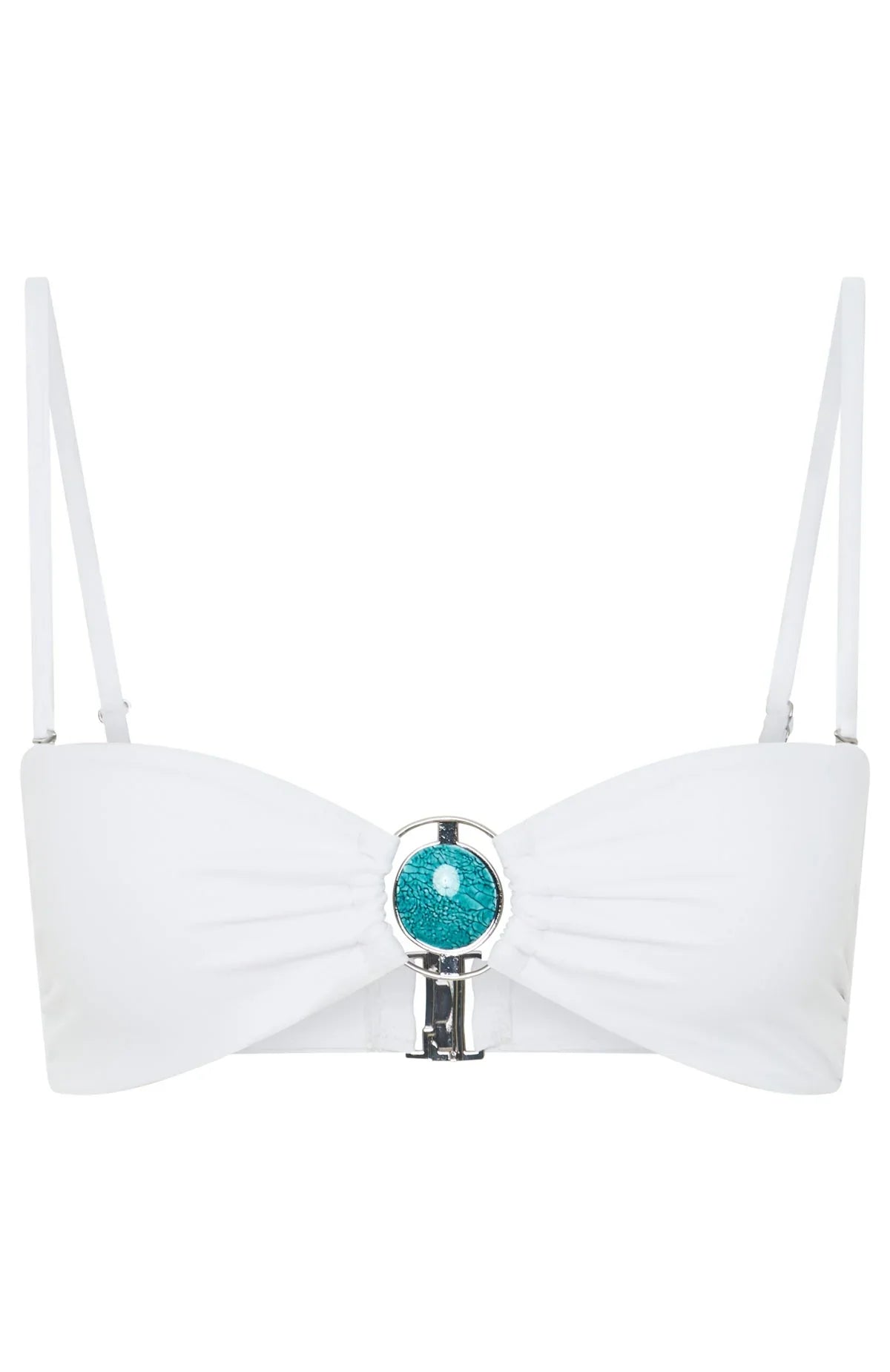 Zereia Bikini Top White