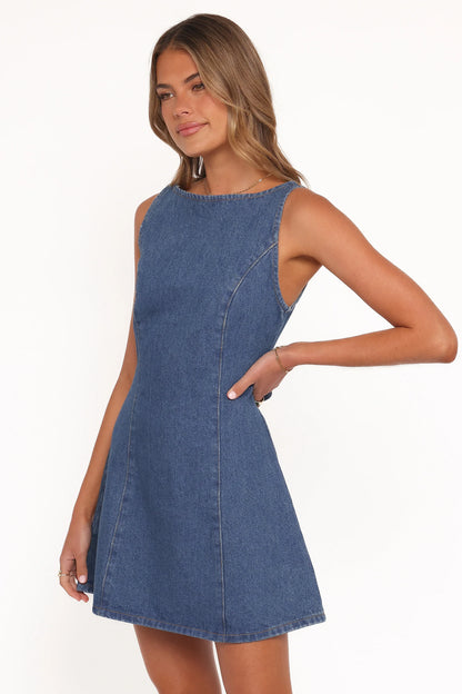 Katina Mini Dress Denim