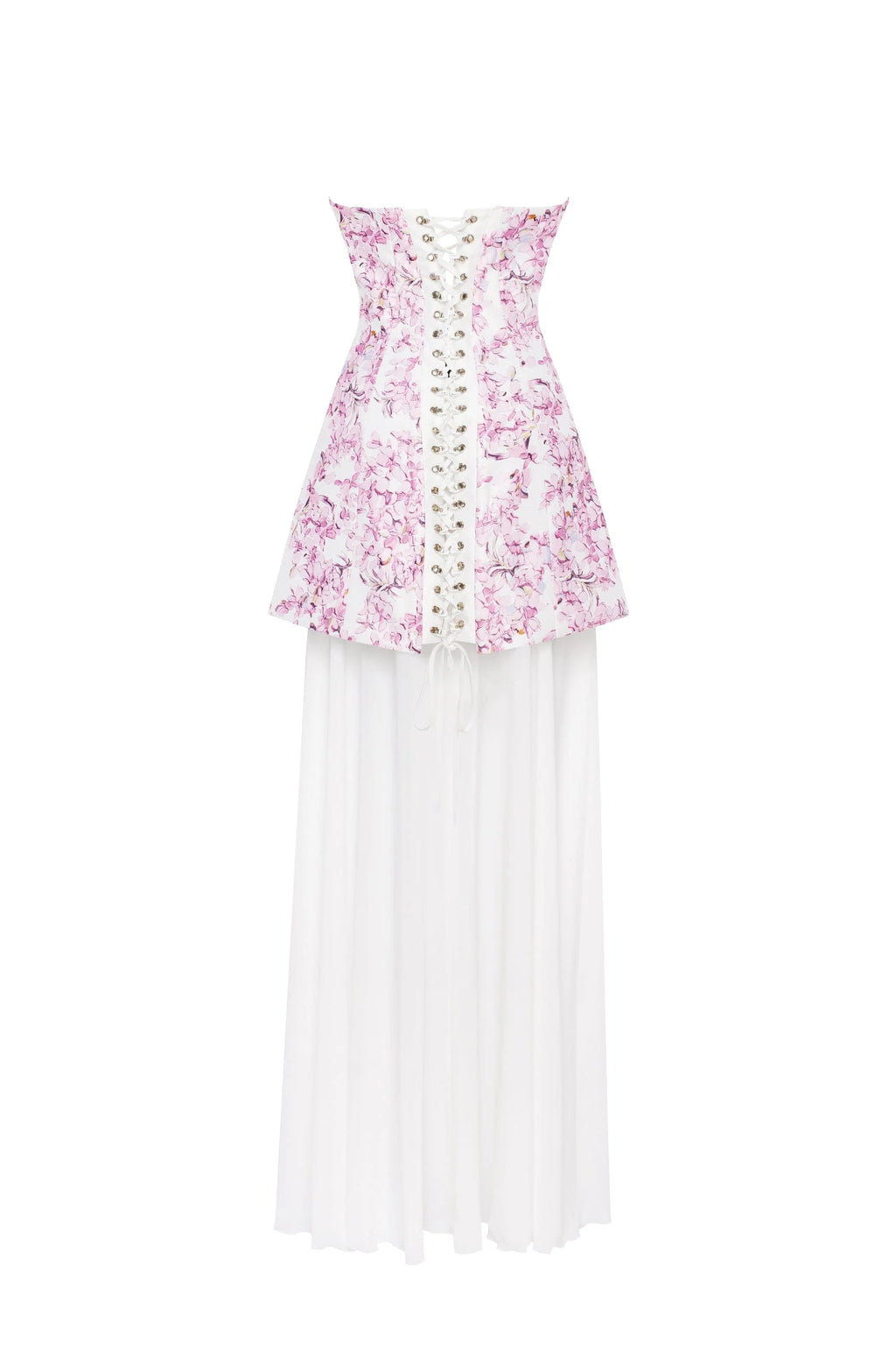 2 in 1 pink sakura mini with a detachable underskirt