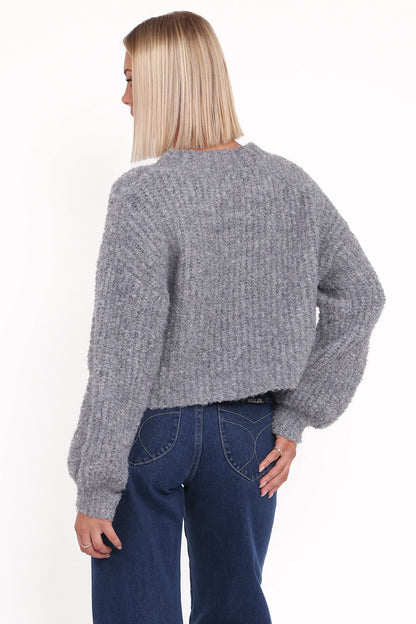 Albertine Cardigan Grey