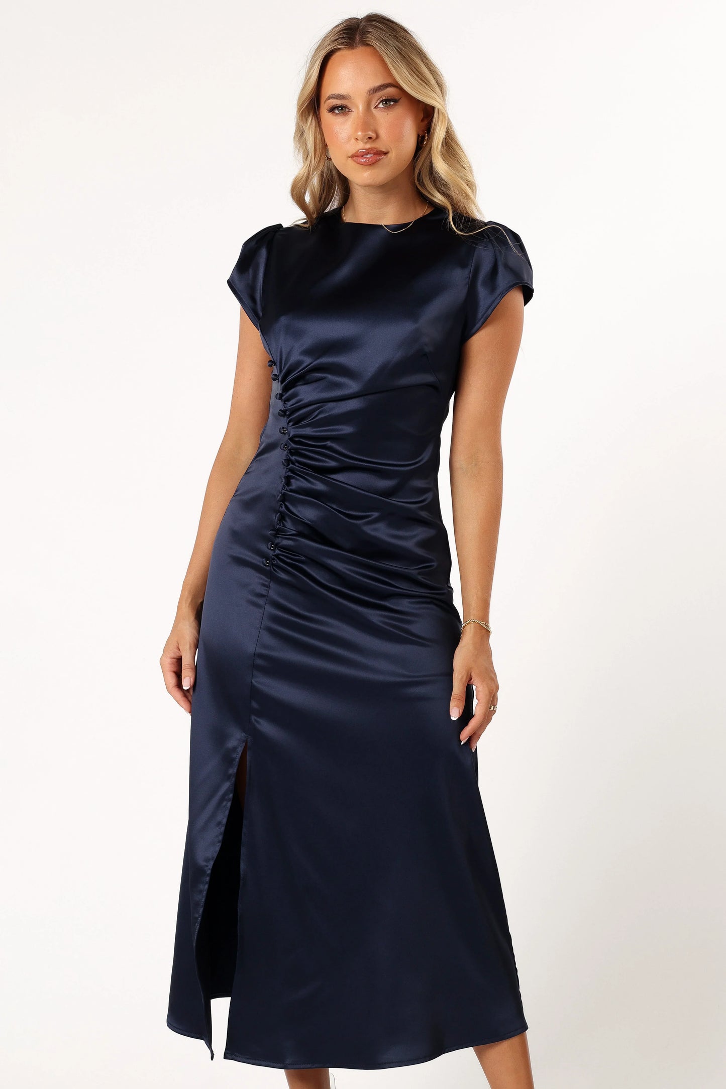 Lisbeth Midi Dress Navy