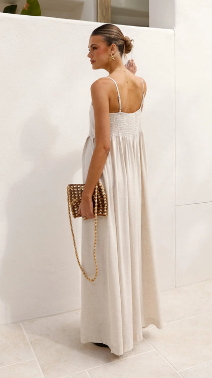 Pippy Maxi Dress Natural