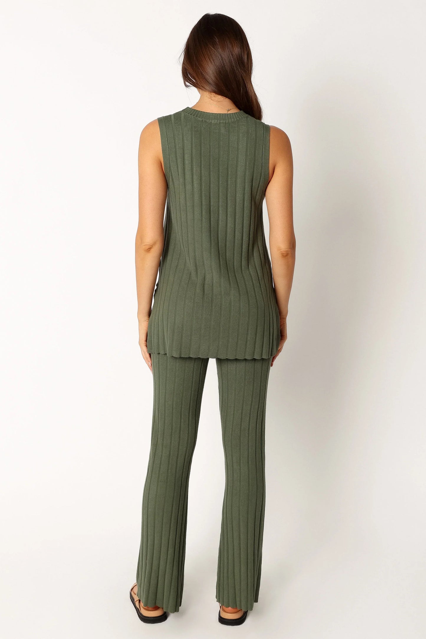 Silvie Knitted Set Olive