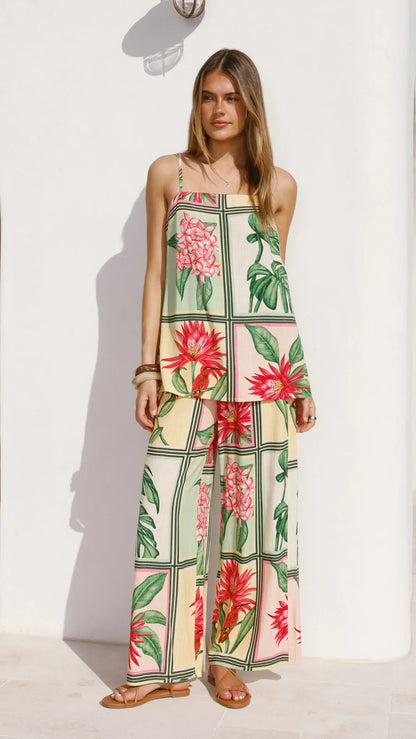 Uma Pants Tropical Bloom