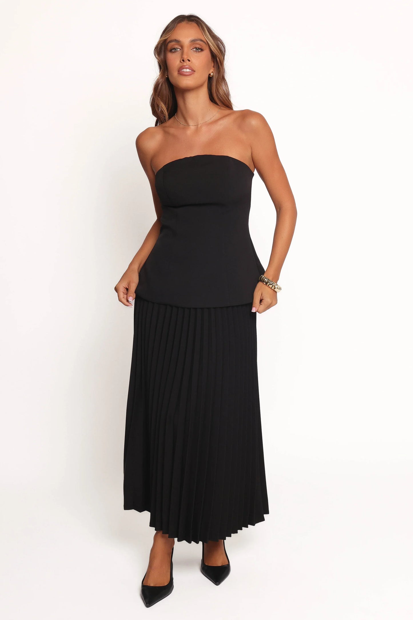Liliana Strapless Top Black