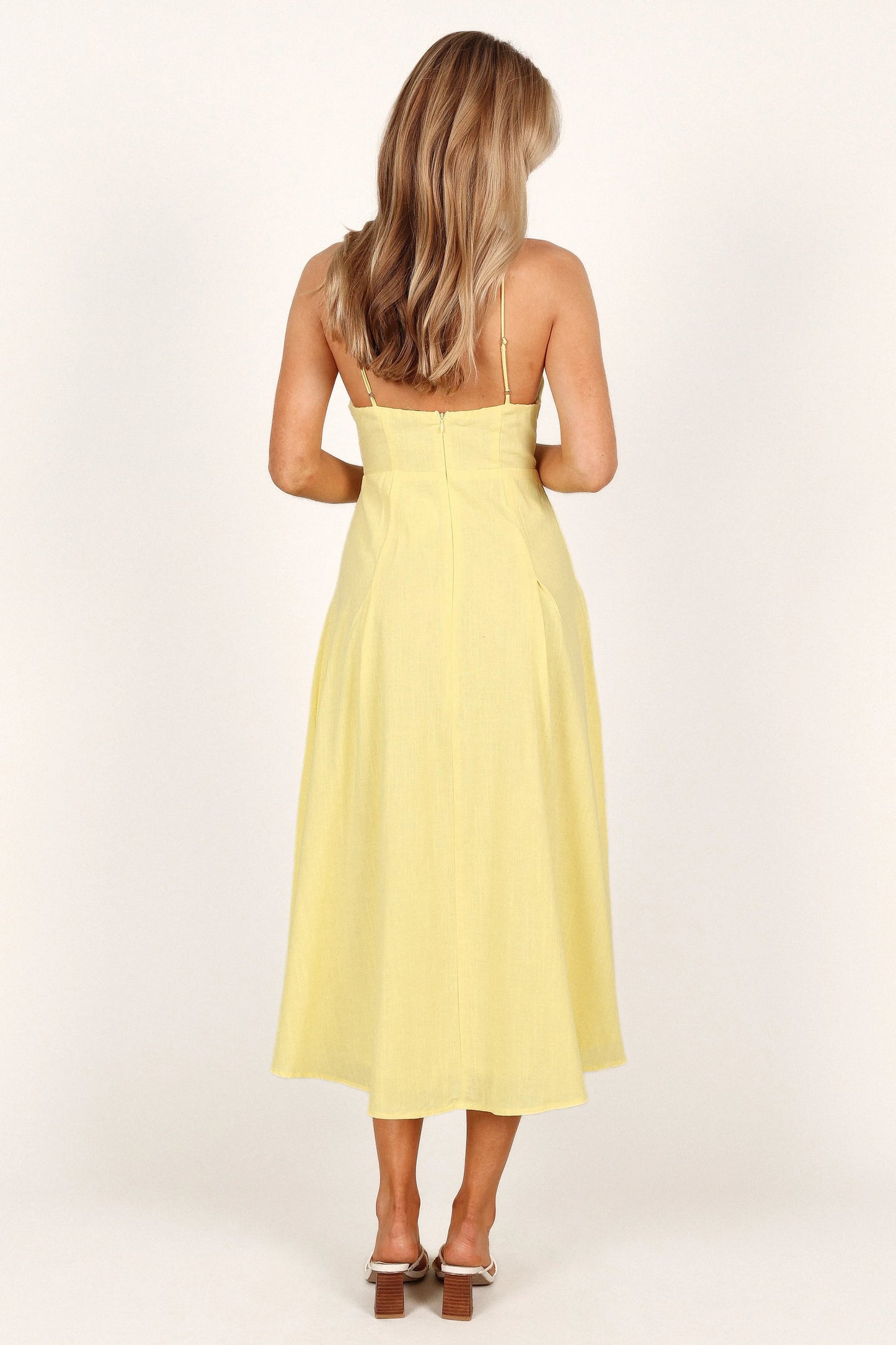 Sondera Midi Dress Yellow