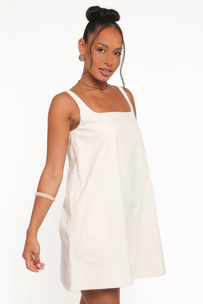 Kora Mini Dress Chalk White