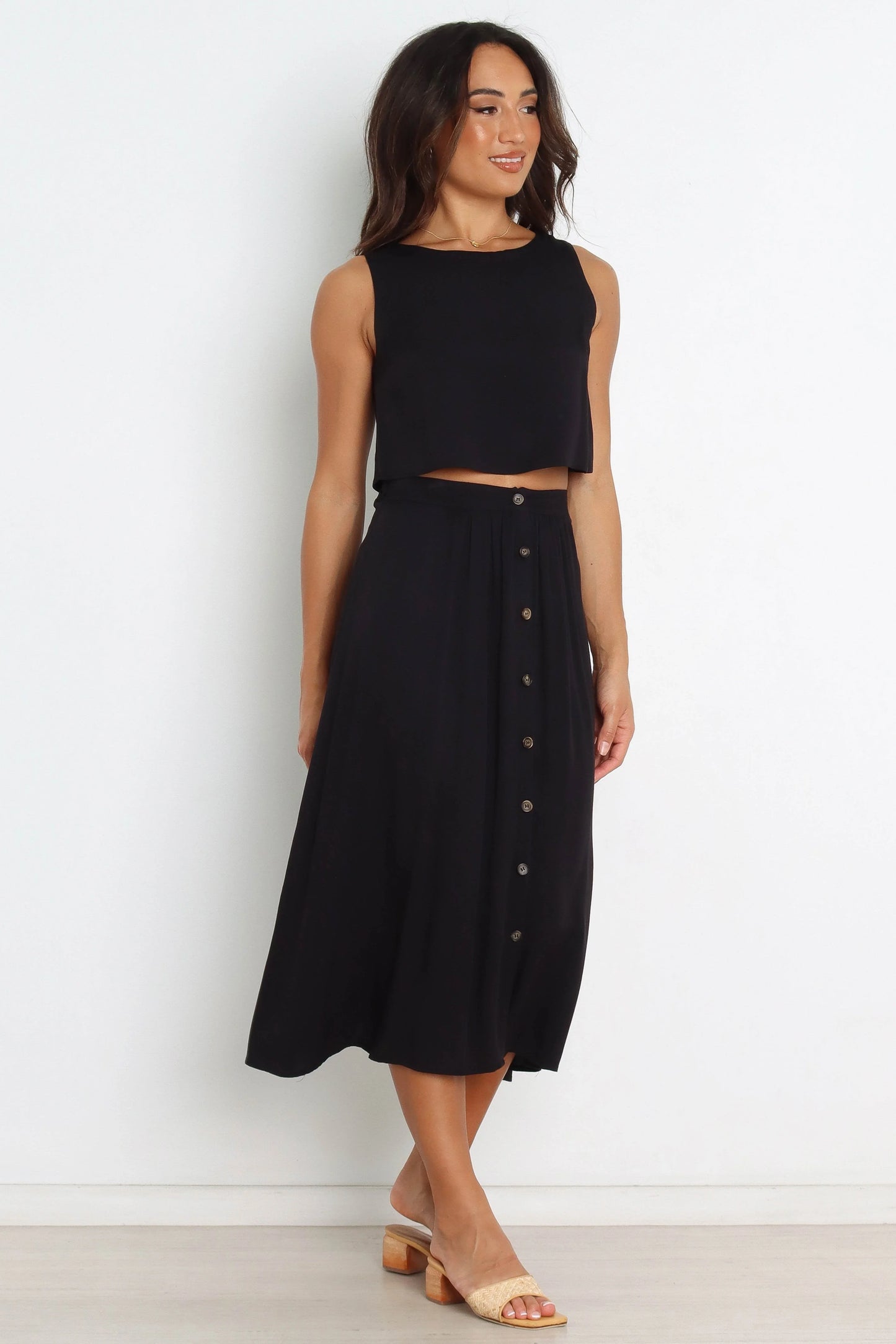 Ava Top Black