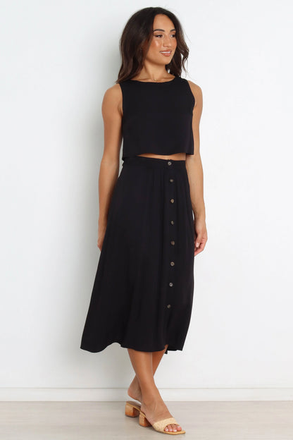 Ava Top Black