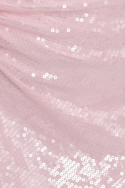 Lavine Mini Dress Pink Sequin