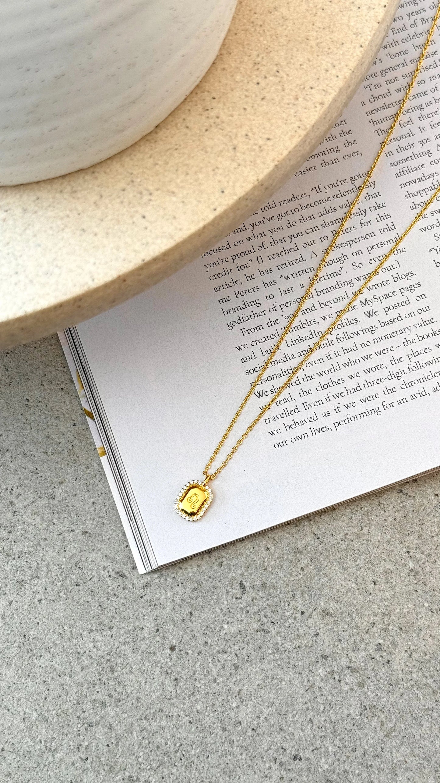 Zodiac Necklace Leo