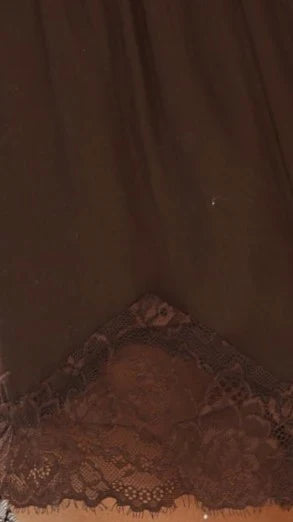 Makoa Lace Shorts Chocolate