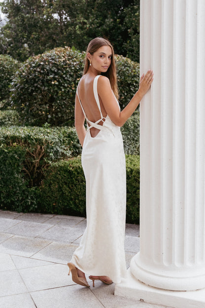 Malie Maxi Dress Ivory