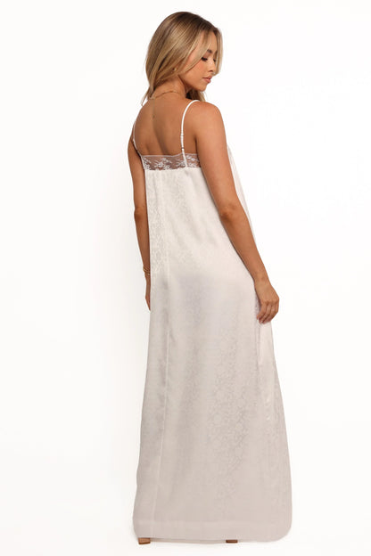 Alisha Maxi Dress White