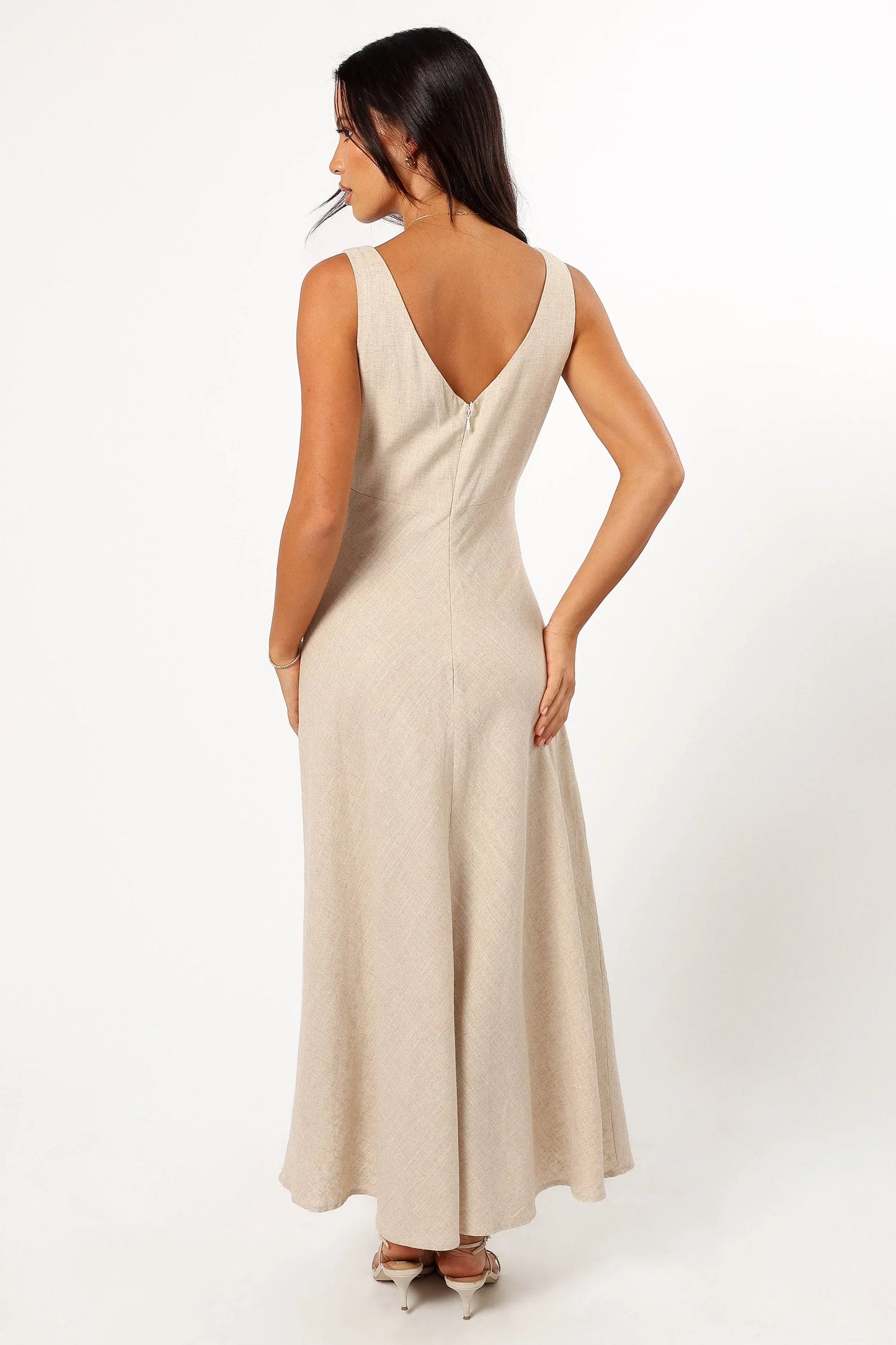 Adren Midi Dress Oatmeal