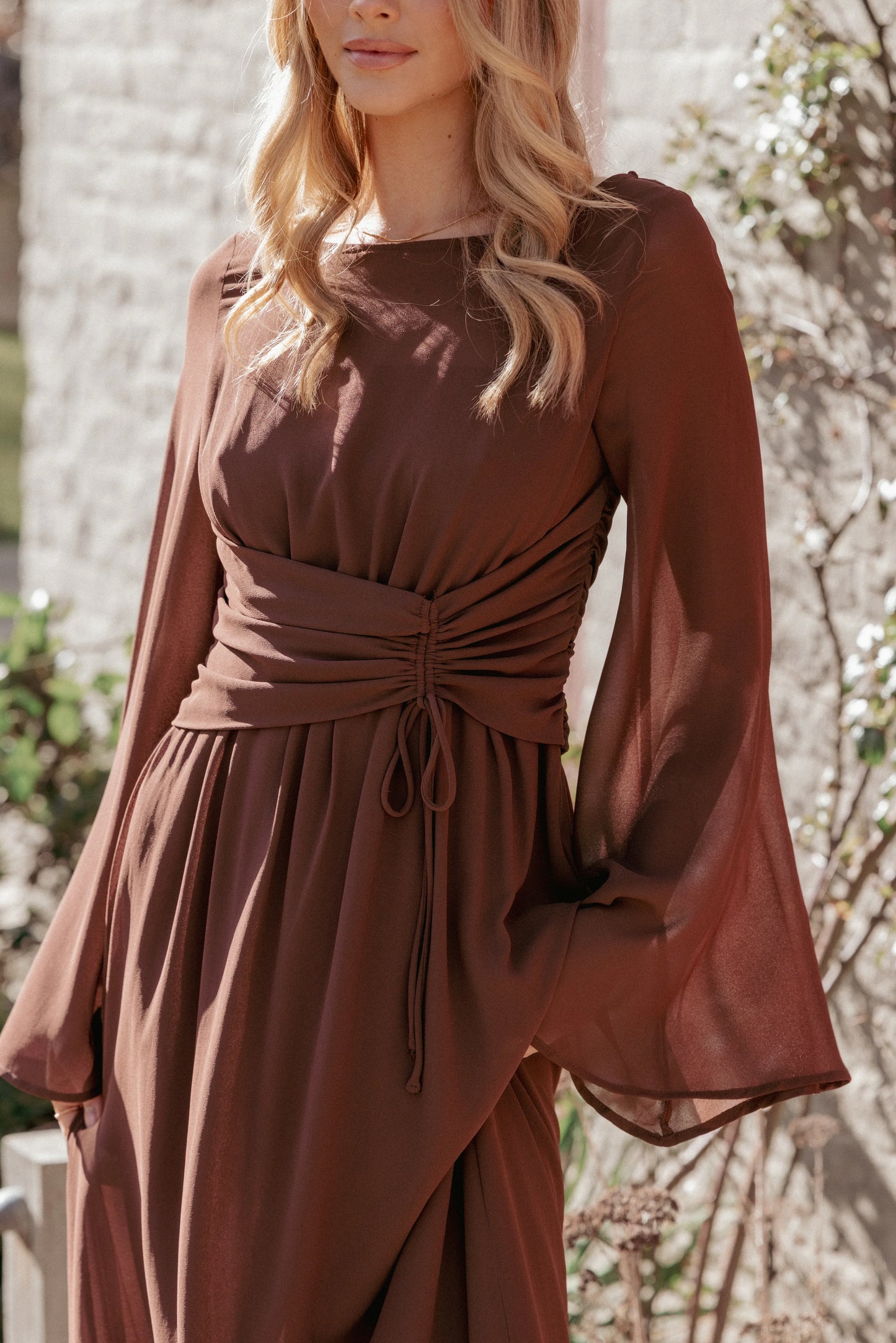 Samara Maxi Dress Brown