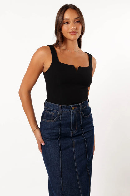 Santina Top Black