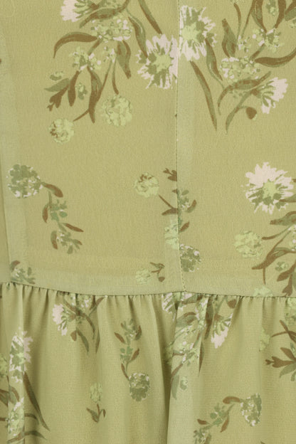 Alina Maxi Dress Sage Botanica