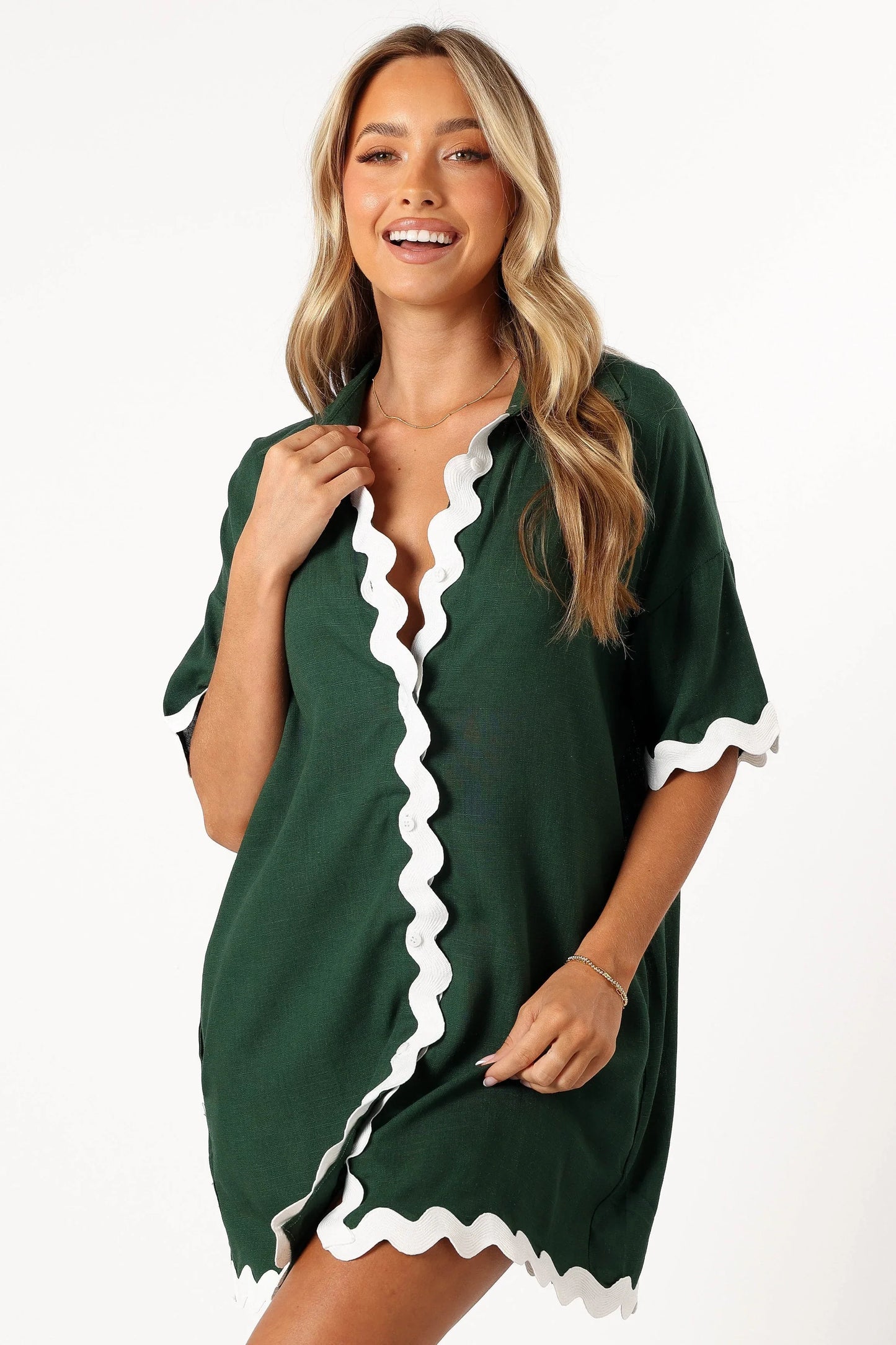 Zoe Mini Dress Green