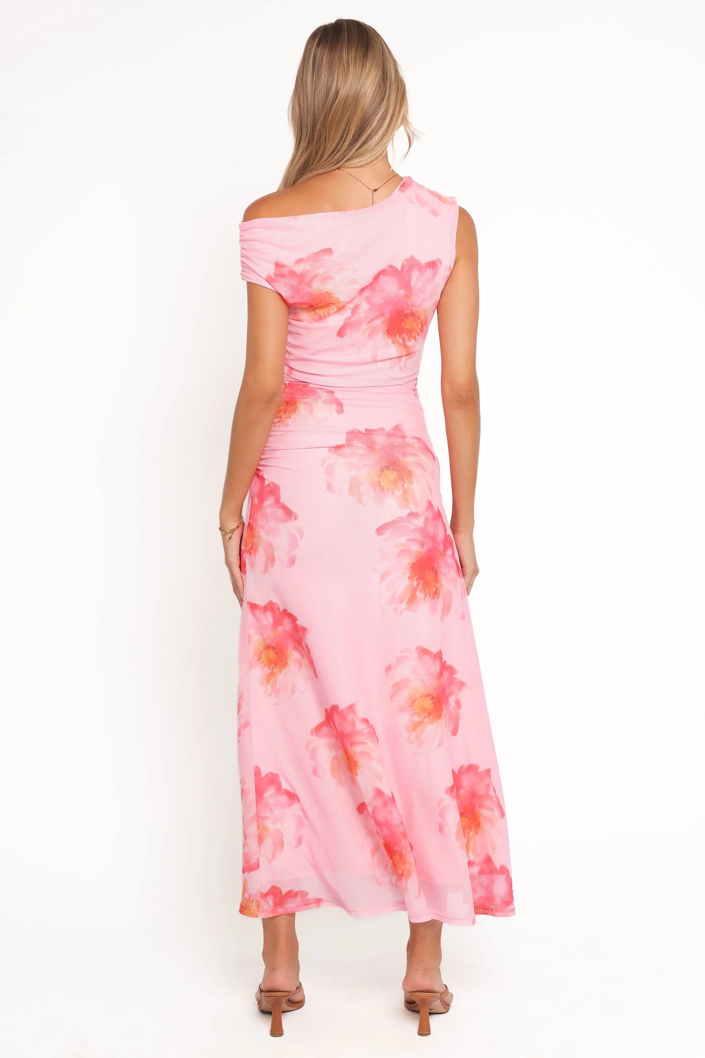 Talyne Maxi Dress Pink Floral