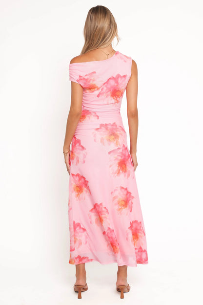 Talyne Maxi Dress Pink Floral