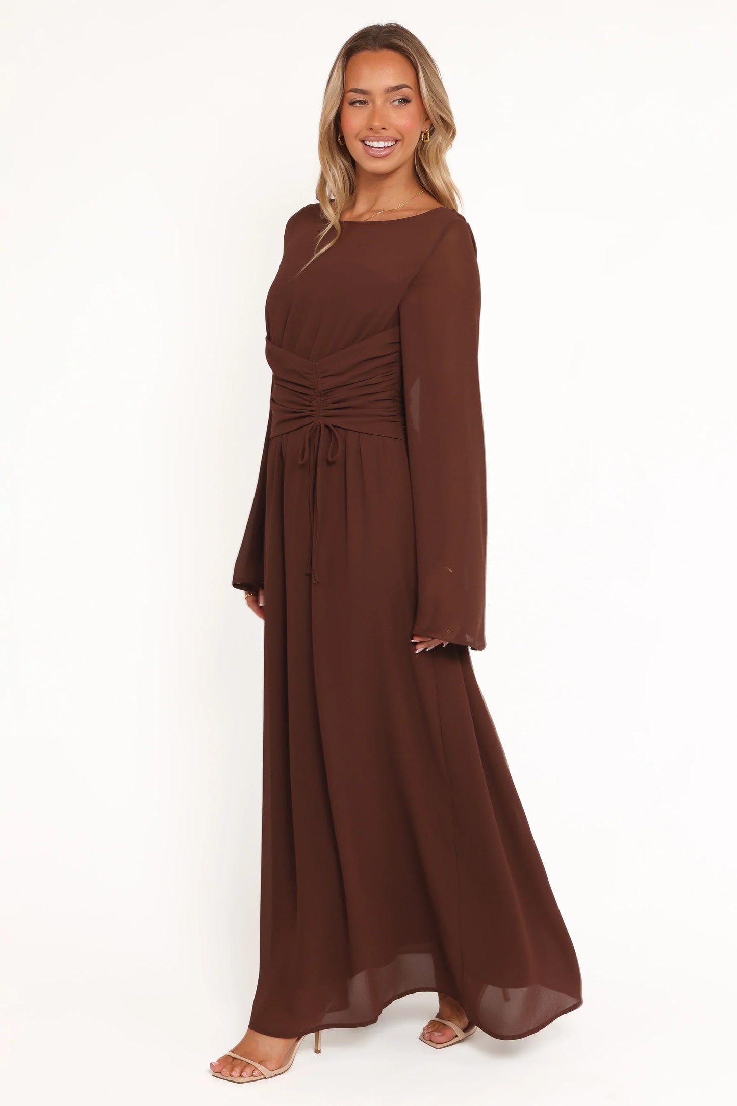 Samara Maxi Dress Brown