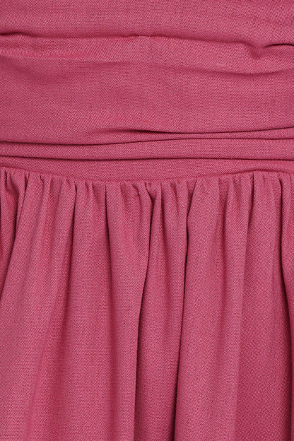 Kayt Strapless Dress Petal Pink