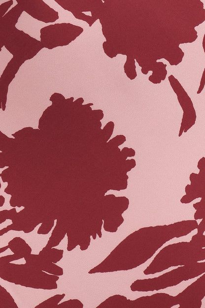 Elysia Pants Pink Burgundy
