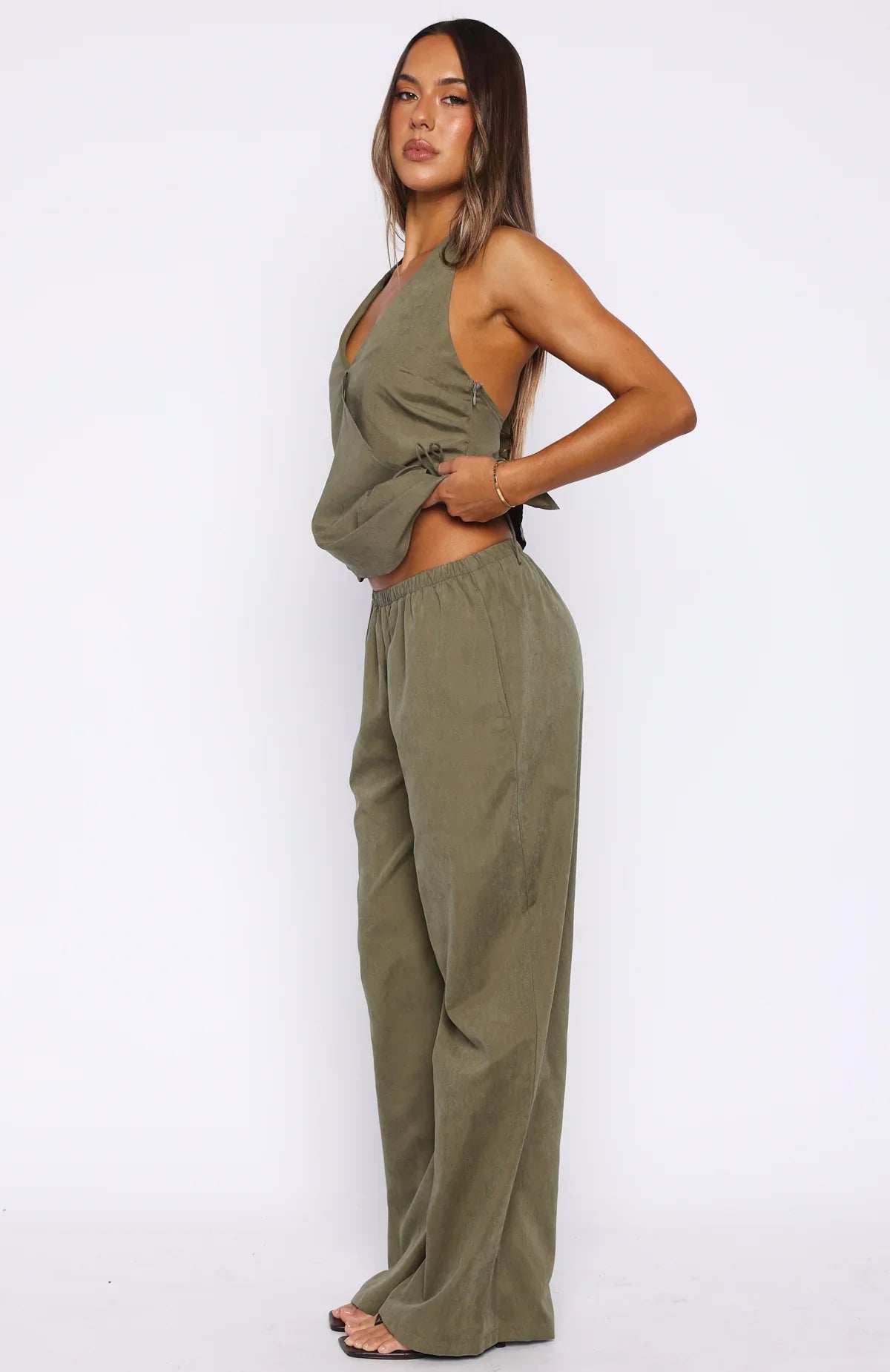 Take A Stance Pants Olive