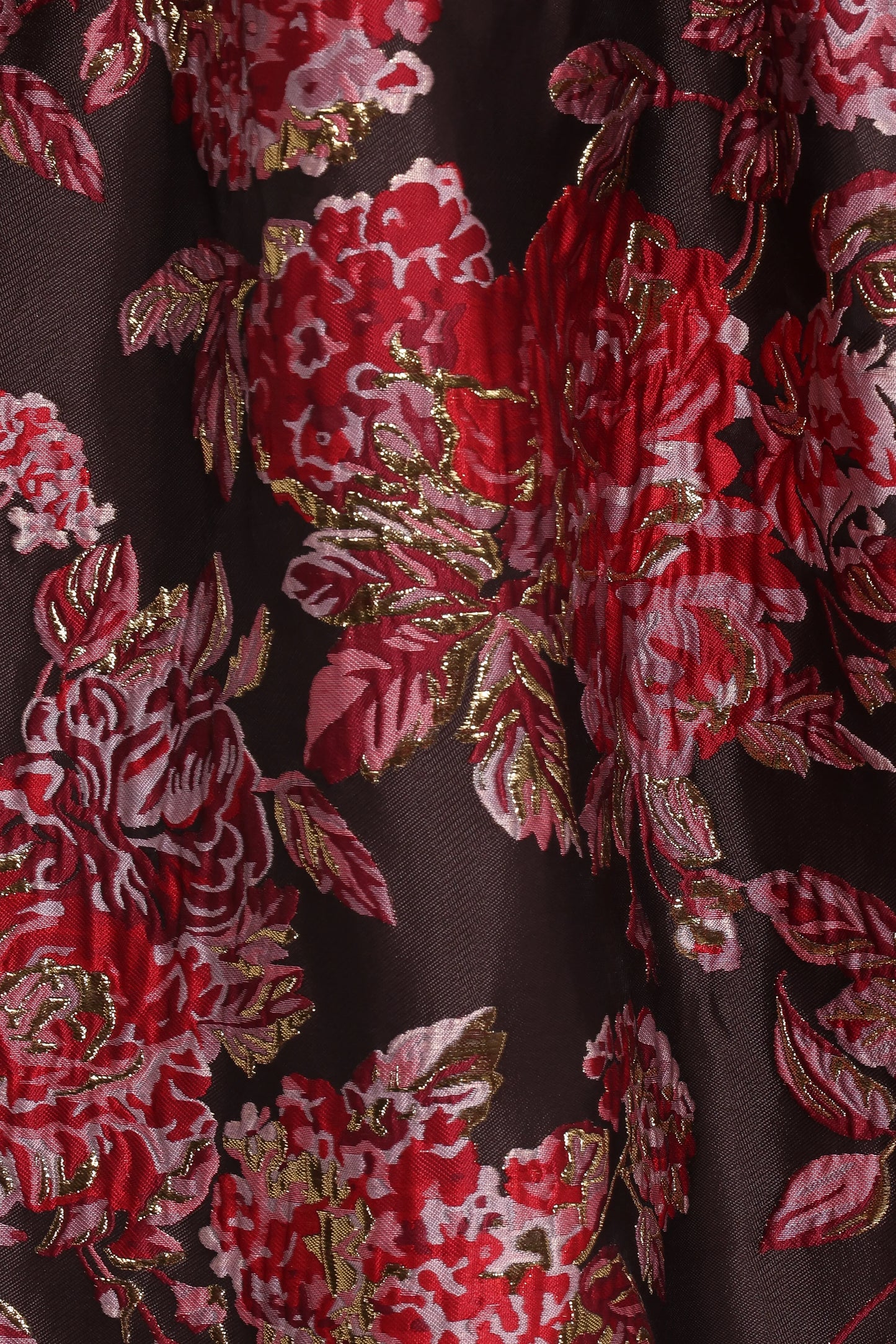 Betina Bow Front Maxi Dress Brown Floral