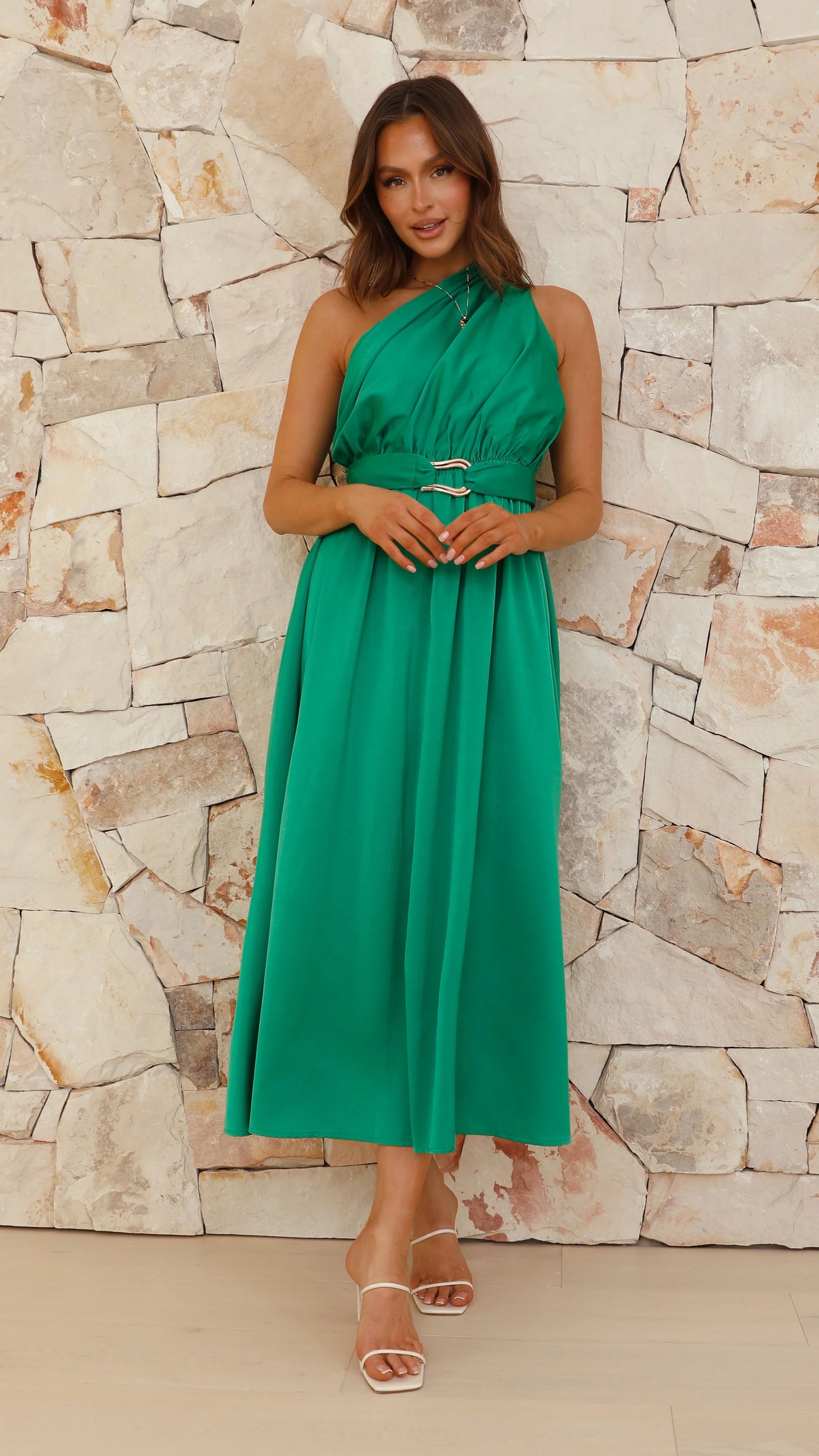Hadas Maxi Dress Green