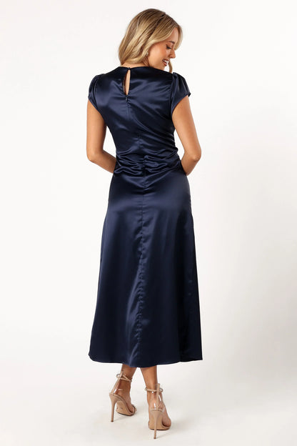 Lisbeth Midi Dress Navy