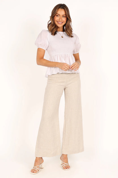 Minot Top White