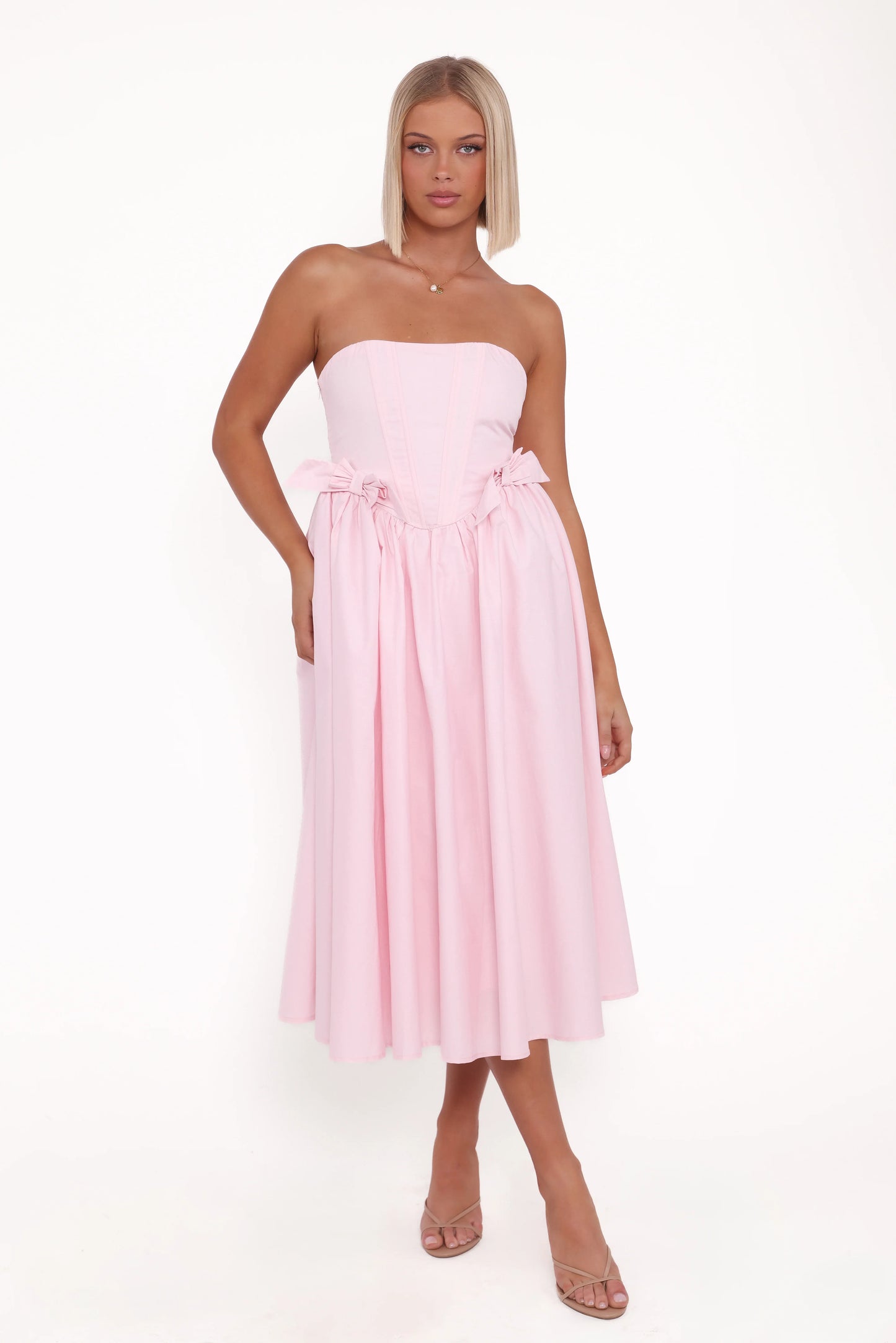Seren Midi Dress Pink