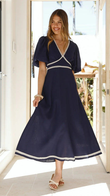Nakisha Maxi Dress Navy