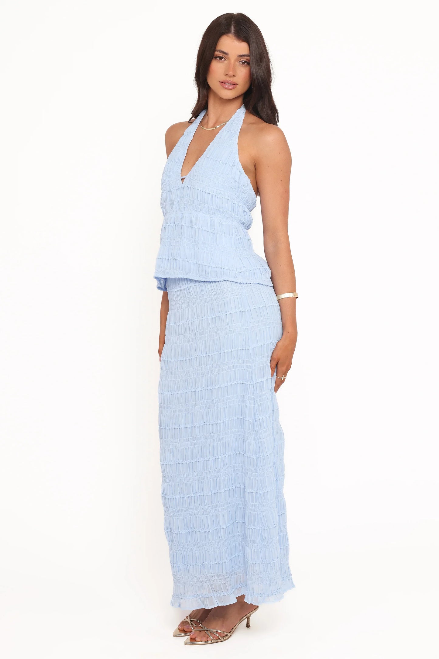 Valana Skirt Powder Blue