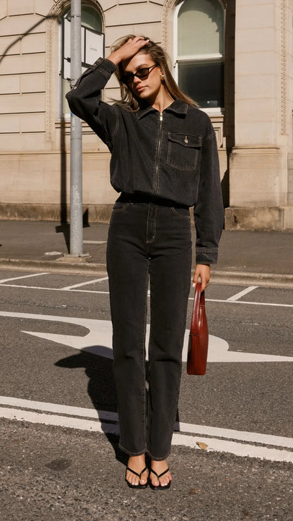 Abrand 94 High Straight Jean Cara