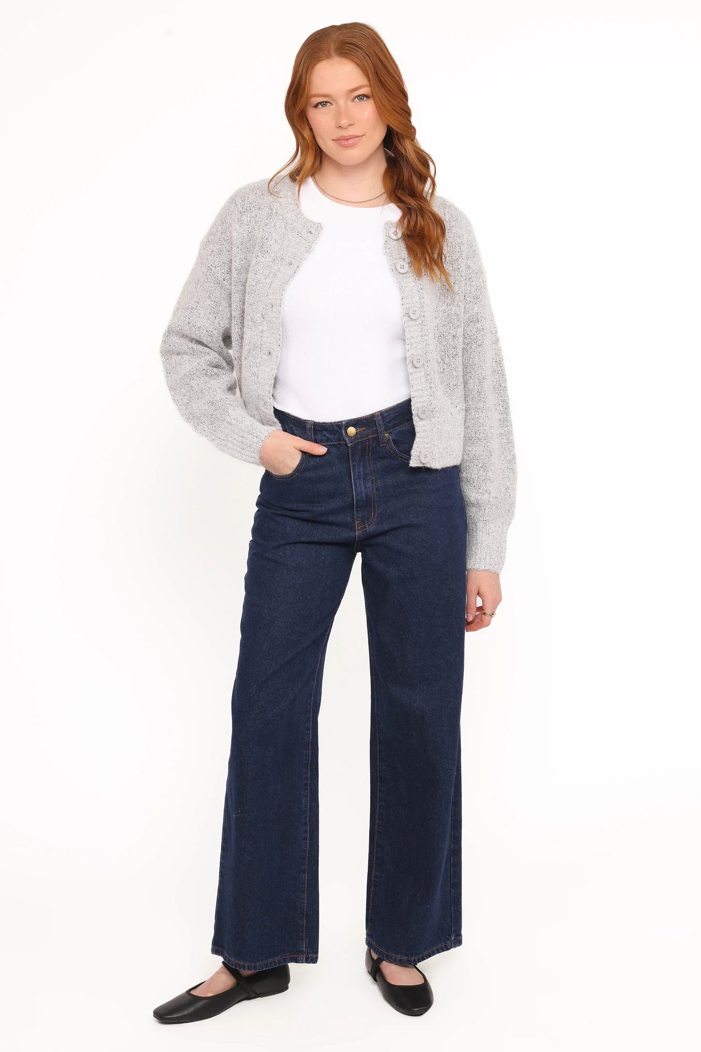 Lucah Cardigan Grey