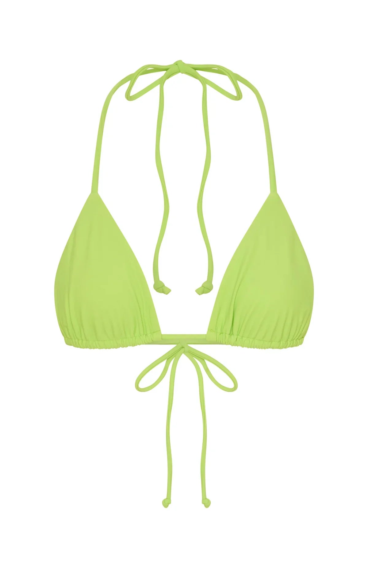 Golden Hour Bikini Top Lime