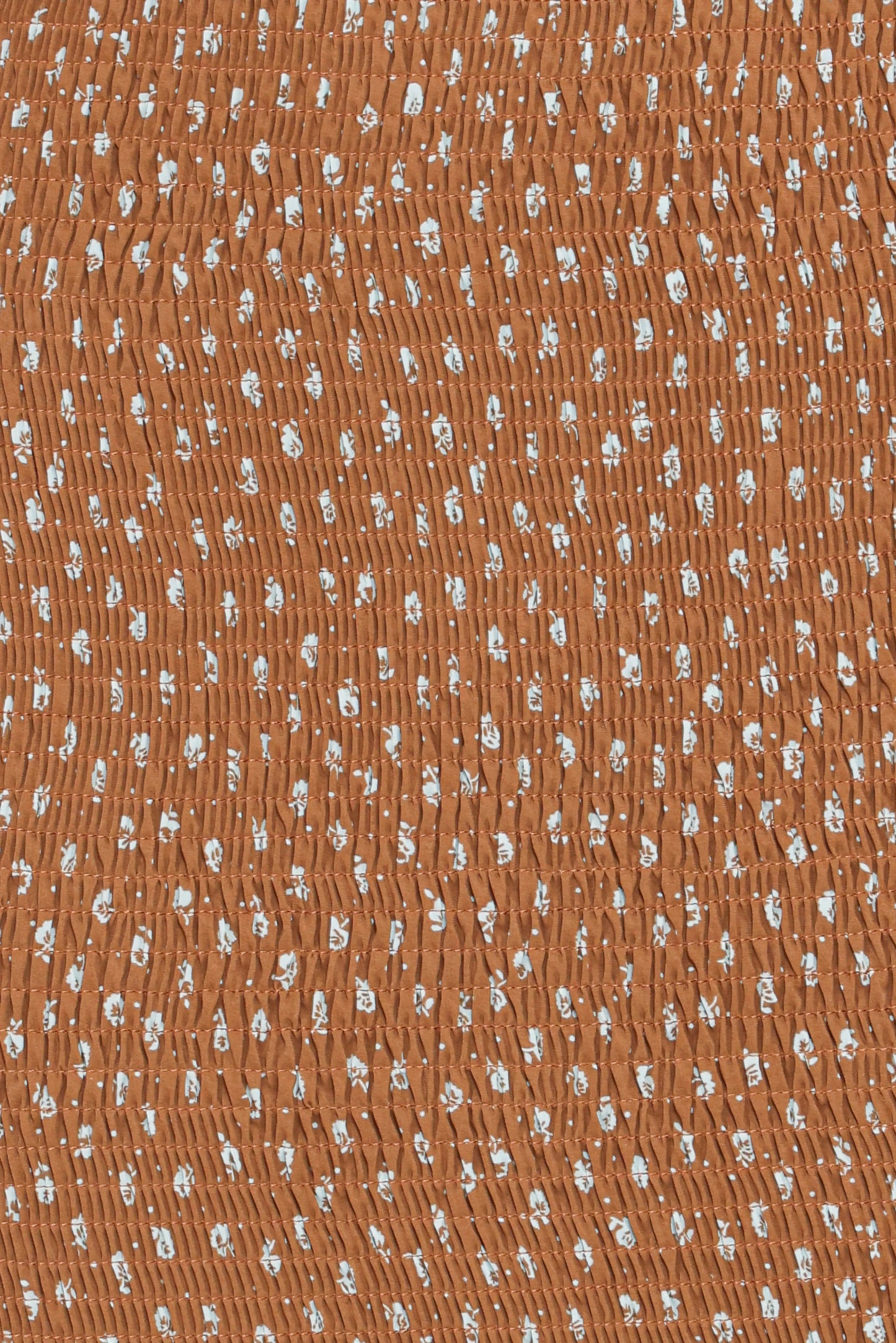 Sara Midi Dress Brown Floral
