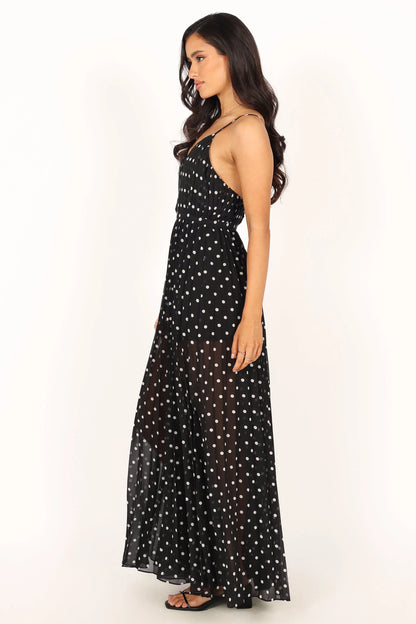 Hilary Wide Leg Jumpsuit Black
