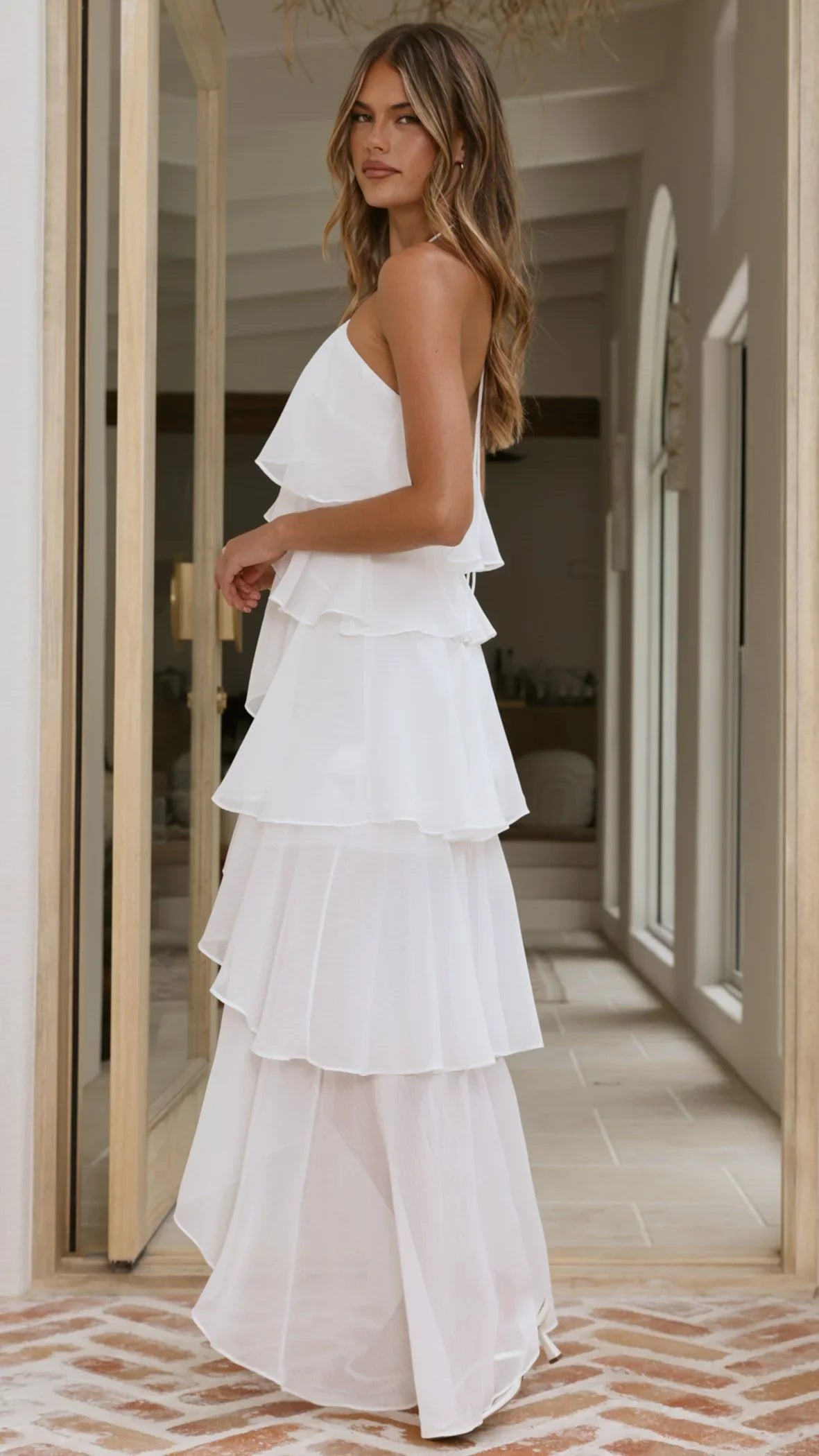 Soho Maxi Dress White