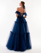 Elegant Off the Shoulder Maxi Dress