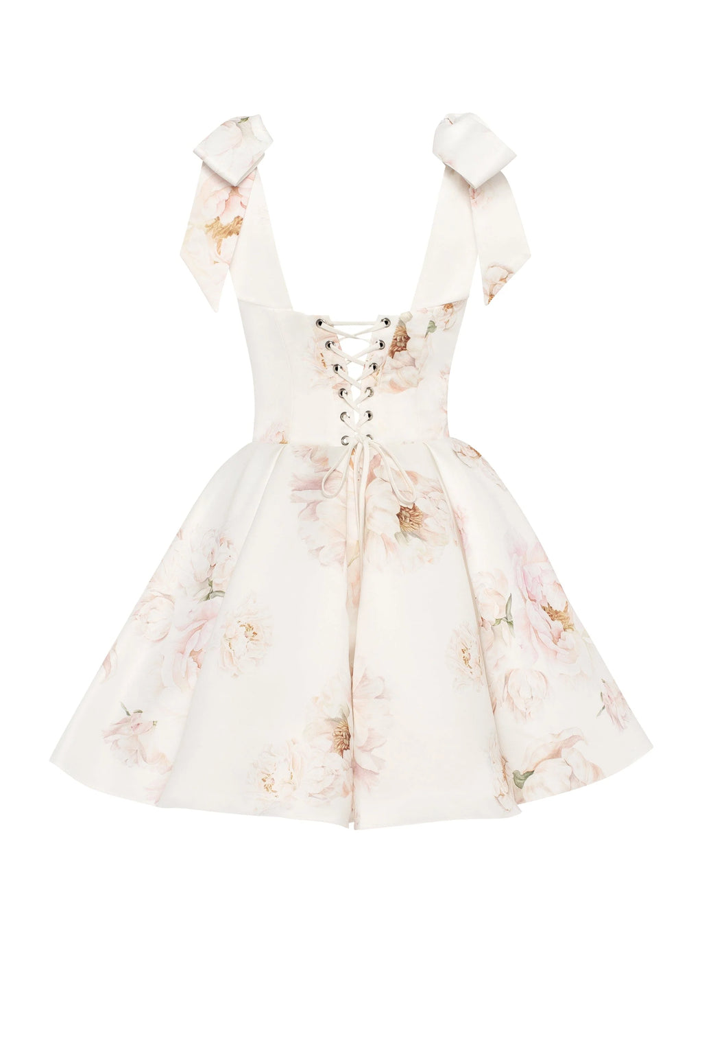 Splendor pink peony mini dress on straps Garden of Eden