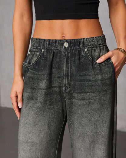 Presilla Contrast Stripe Sweatpant Jeans